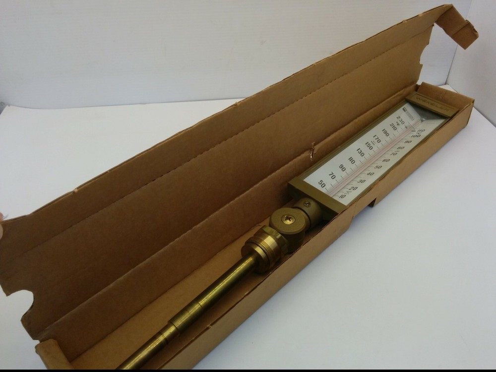 WEKSLER AA5L9 INDUSTRIAL THERMOMETER, ADJUST ANGLE, NIB
