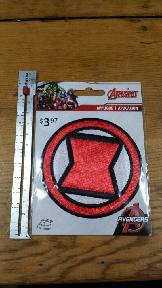 3.5" BLACK WIDOW AVENGERS MARVEL COMIC APPLIQUE PATCH FREE SHIPPING