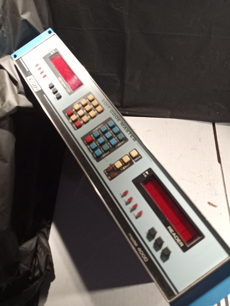 Evertz Microsystems Model 4000 Edit Code Master Ecm4000 Untested As Is Or Parts