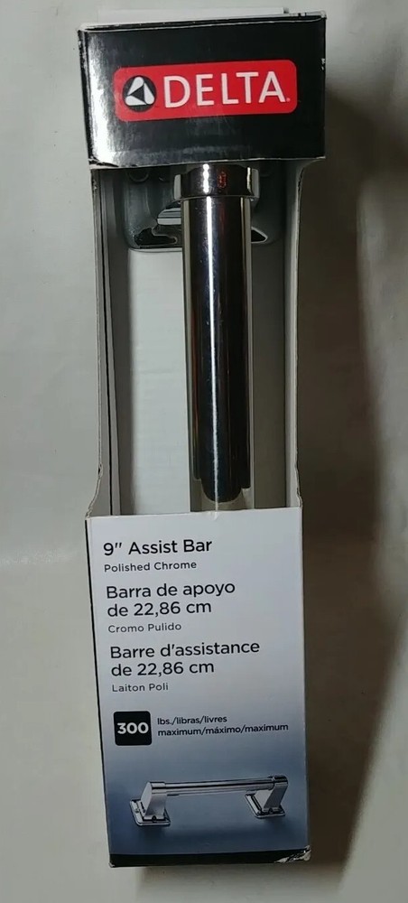 DELTA 9" Assist Bar DF509PC POLISHED CHROME (B2-A10)