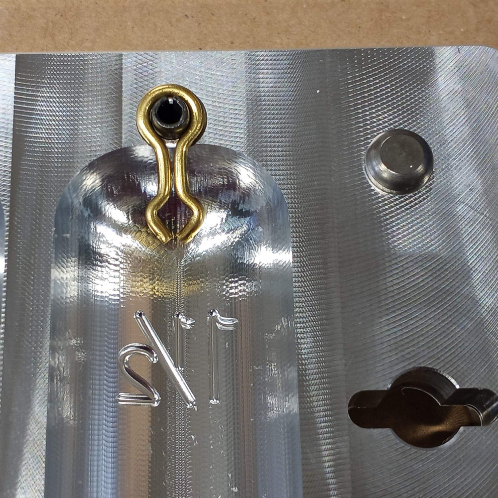 Cod Sinker / Deep Drop Weight Mold 1-1/2 LB ( 6 Cavity ) Aluminum CNC