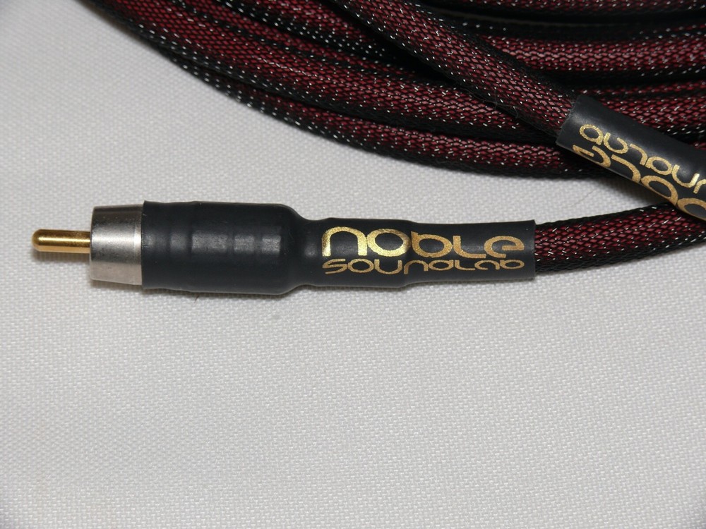 NOBLE SOUNDLAB PACKAGE: SPEAKER CABLES, SUBWOOFER CABLE, INTERCONNECTS