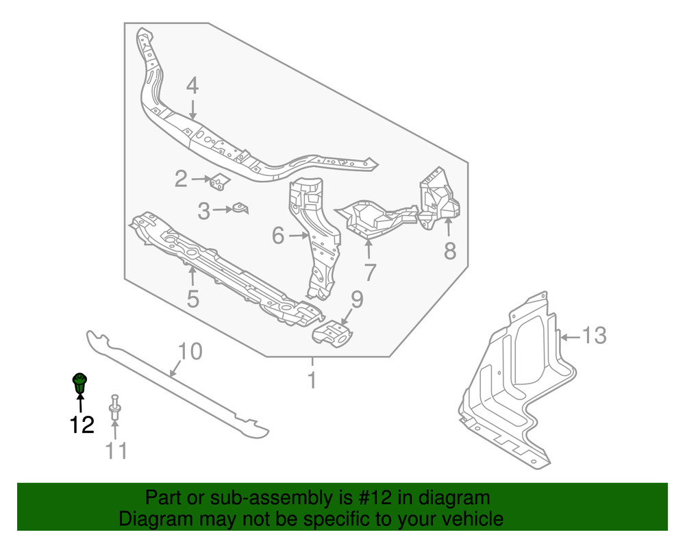 Genuine GM Multi-Purpose Retainer 94530507