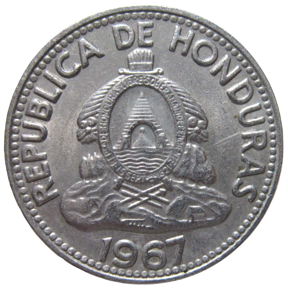 HONDURAS.  1O CENTAVOS, 1967.