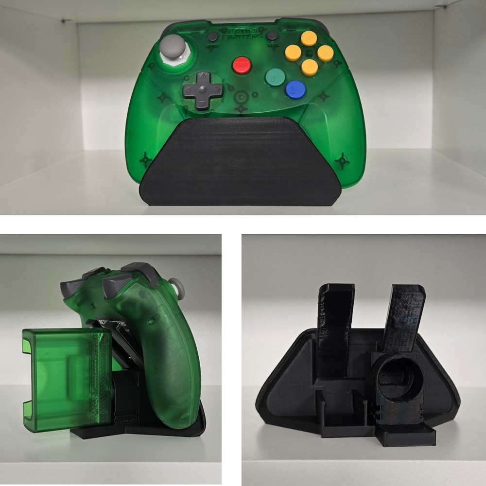 Retro Fighters Brawler64 Nintendo 64 Controller Stand with Storage (3d printed)