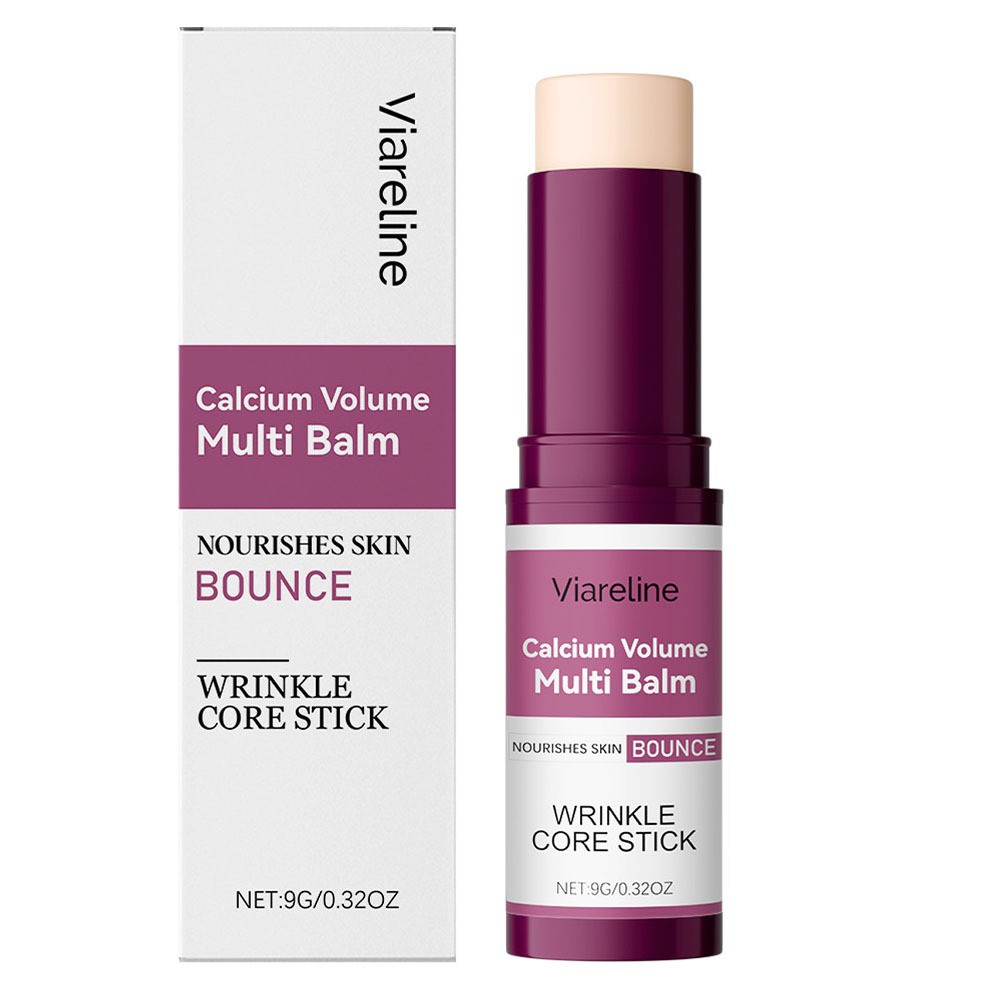 2Pack Calcium Volume Multi Balm Wrinkle Core Stick Collagen Moisturing Stick