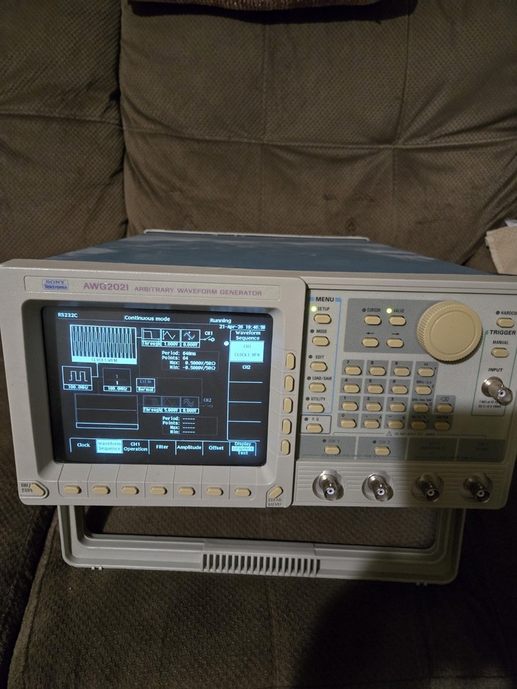 Sony Tektronix AWG2021 Arbitrary Waveform Generator
