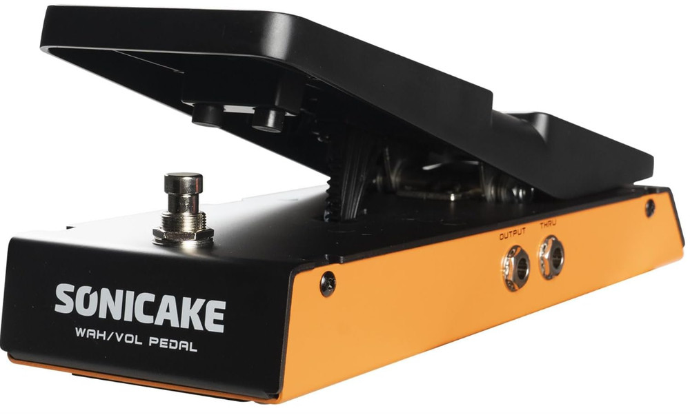 Wah Active Volume Pedal, Wah & Volume 2 in 1 Combo Guitar Effects Pedal