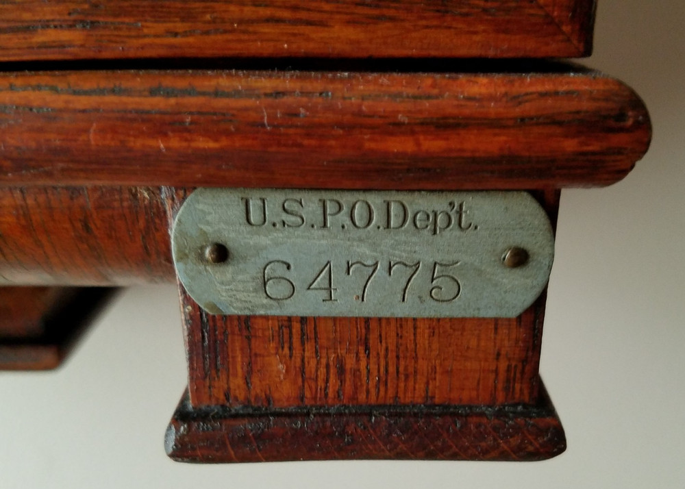 Antique Seth Thomas No. 2 Regulator Wall Clock Weight Driven - U.S. Post Office