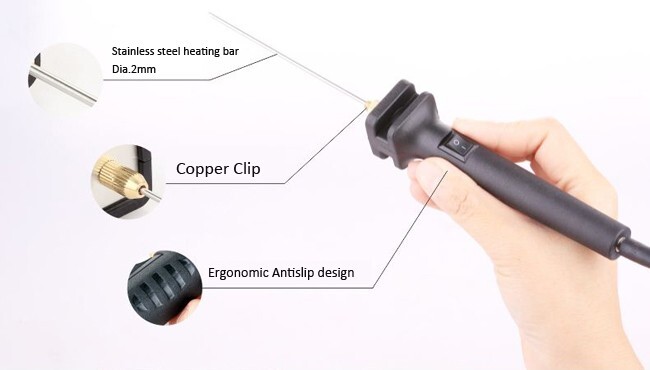 Foam Hot Cutter Acicular Replaceable Blade Tools Kit Craft Electric Styrofoam