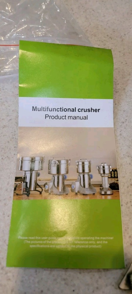 High Speed Multifunction Grinder , 110v, 100% Copper Motor - New Open Box