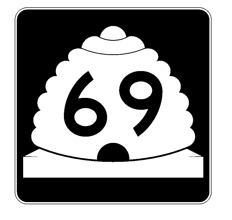 Utah State Route 69 Sticker Decal