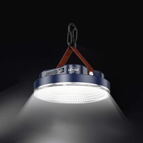 5000LM Flashlight Portable LED Camping Lantern Rechargeable Light X-Large Blue