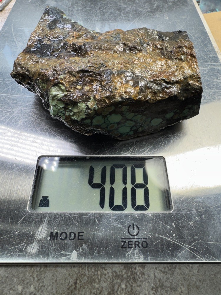 Natural Hubei turquoise with unique colors