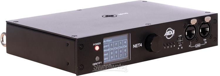 ADJ Net 4 4-port DMX Over Ethernet Node