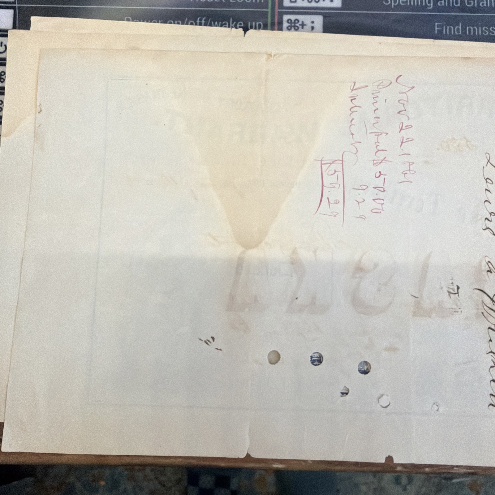 1860 Omaha City - Nebraska Territorial Warrant - $50 Canceled