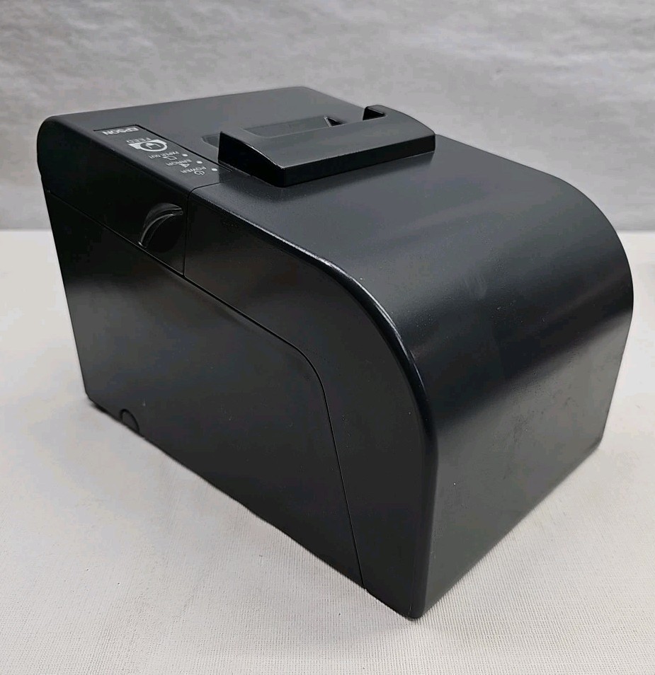 Epson TM-U230 M166A Receipt Printer Tested Working