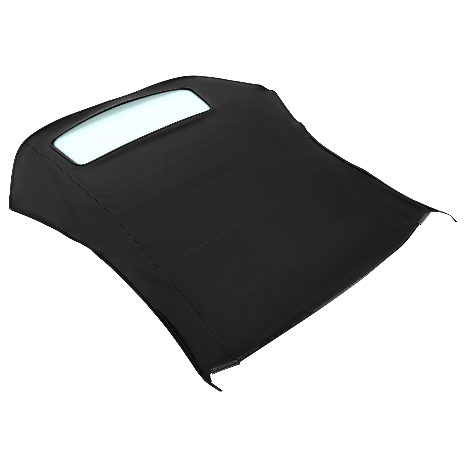 Fits Audi A4 03-09 Black Convertible Top W/ Heated Glass Window Sailcloth Vinyl