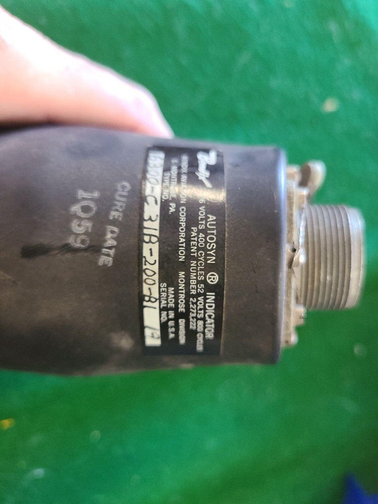 Bendix Autosyn Indicator Gage