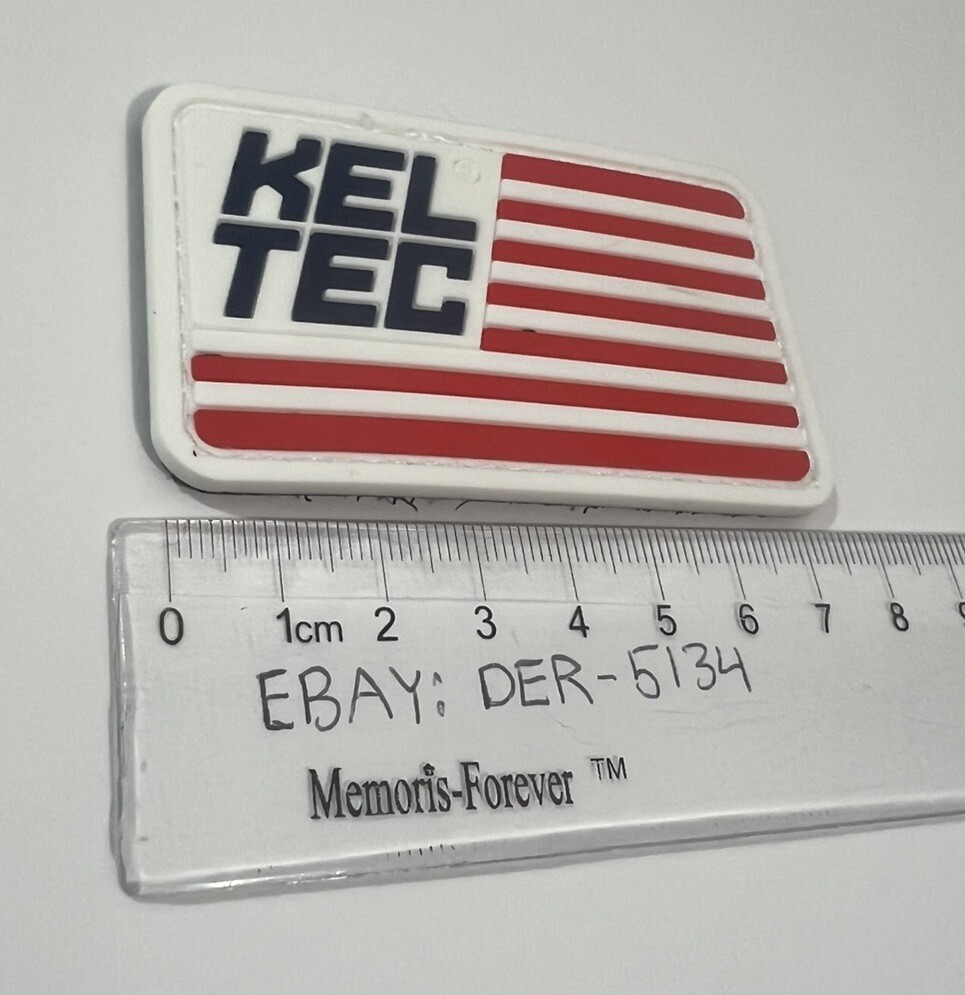 NEW Kel Tec Flag Hook and Loop PVC Patch FREE SHIPPING