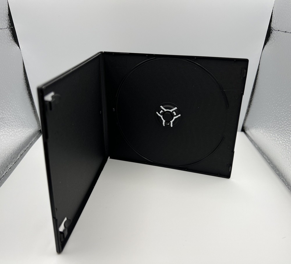 25 PCS NEW 7MM SLIM SINGLE CD DVD POLY CASE BOX, SLEEVE, PSC8