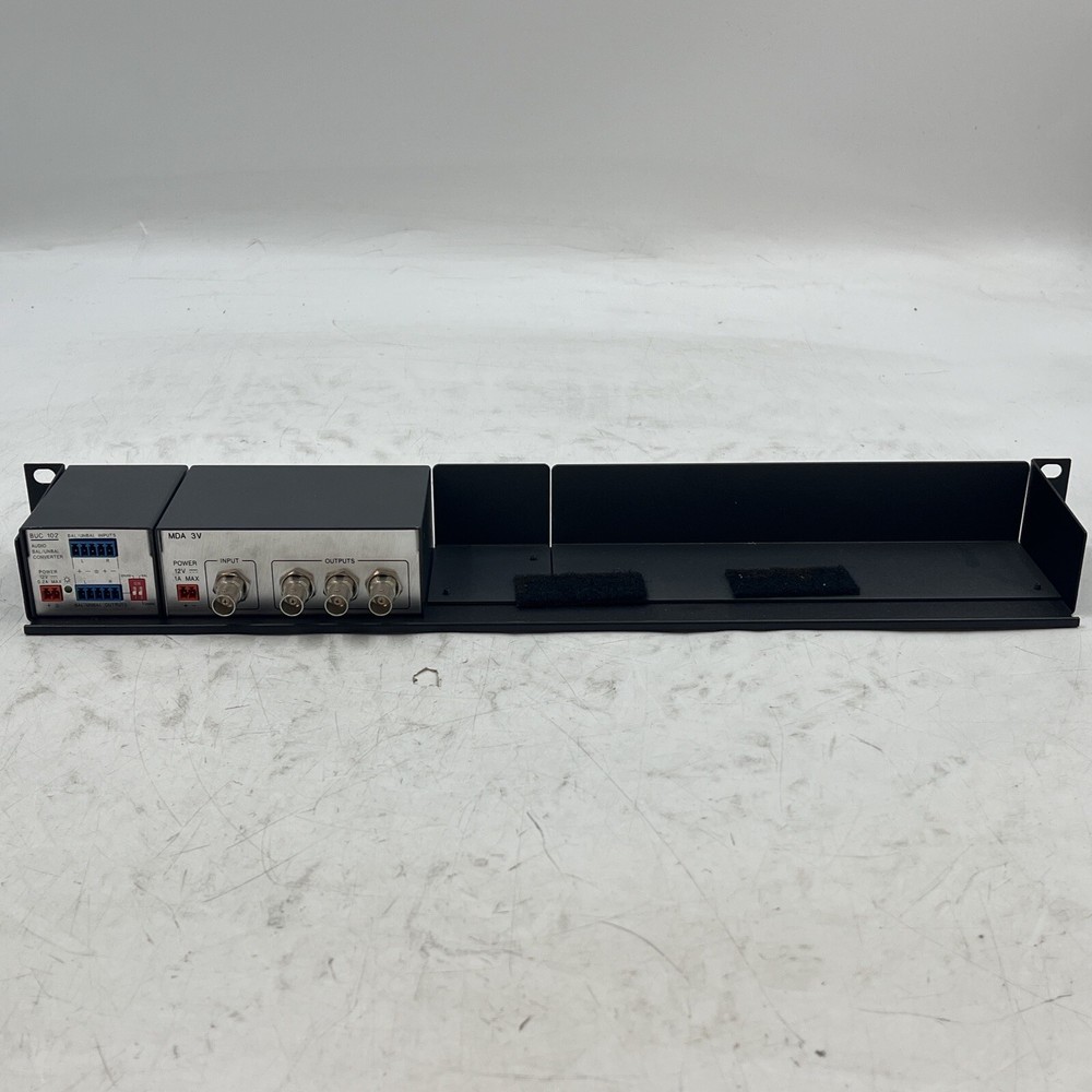Extron BUC 102 With MDA 3V Racked. No PSU.