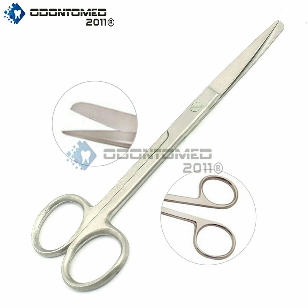 Dressing Nursing Surgical Scissors 6" Sharp / Blunt Straight
