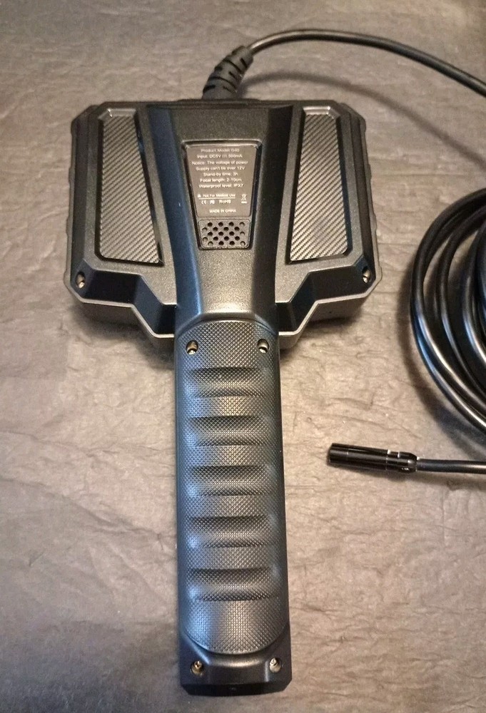 Endoscope Camera with Light, 4.3'' HD LCD Screen Digital Handheld Borescope