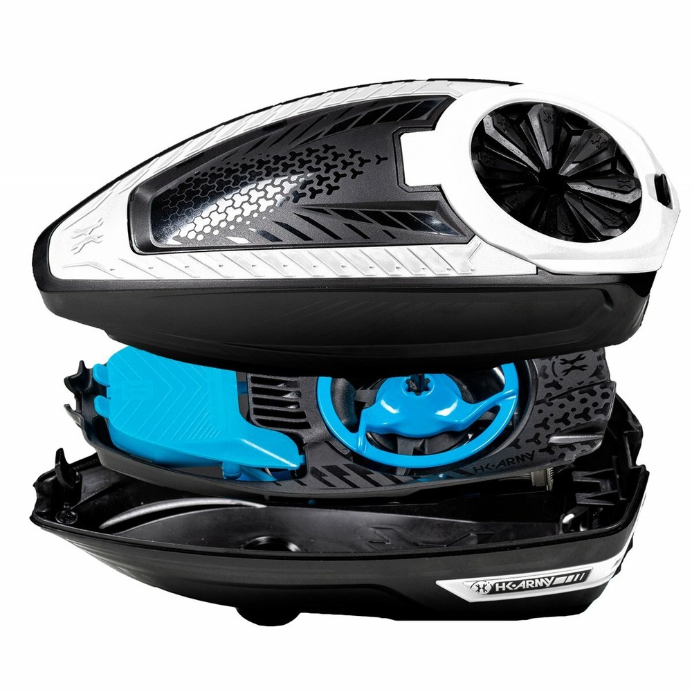 HK Army TFX3 Loader - Black / White - Paintball