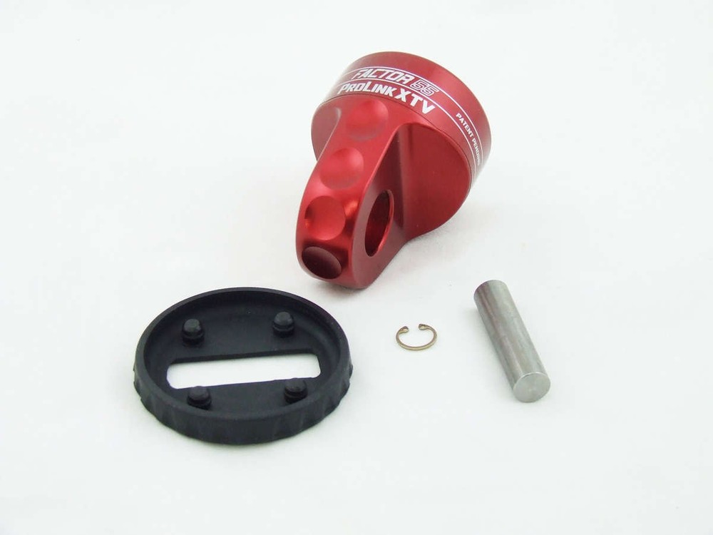 Factor 55 ProLink XTV Shackle Mount Assembly ATV/UTV Red