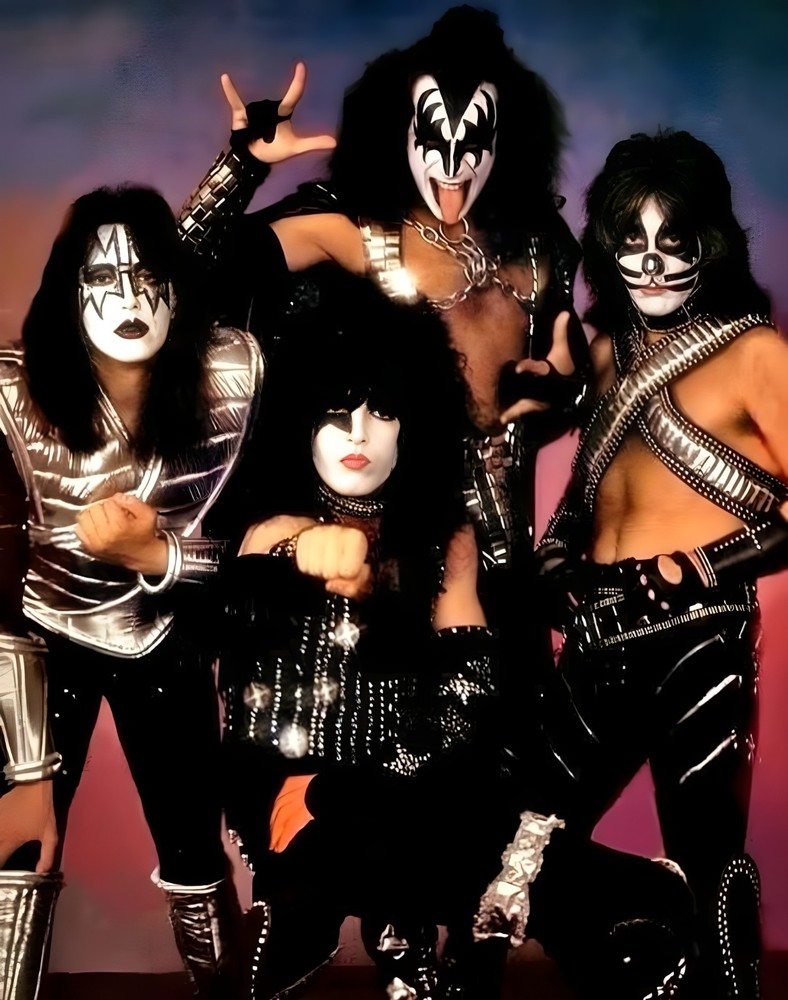 11x14 Kiss Ace Frehley Poster 1977 Love Gun Era Band Photography