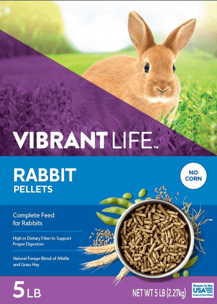 Rabbit Pellets, 5 lb Bag