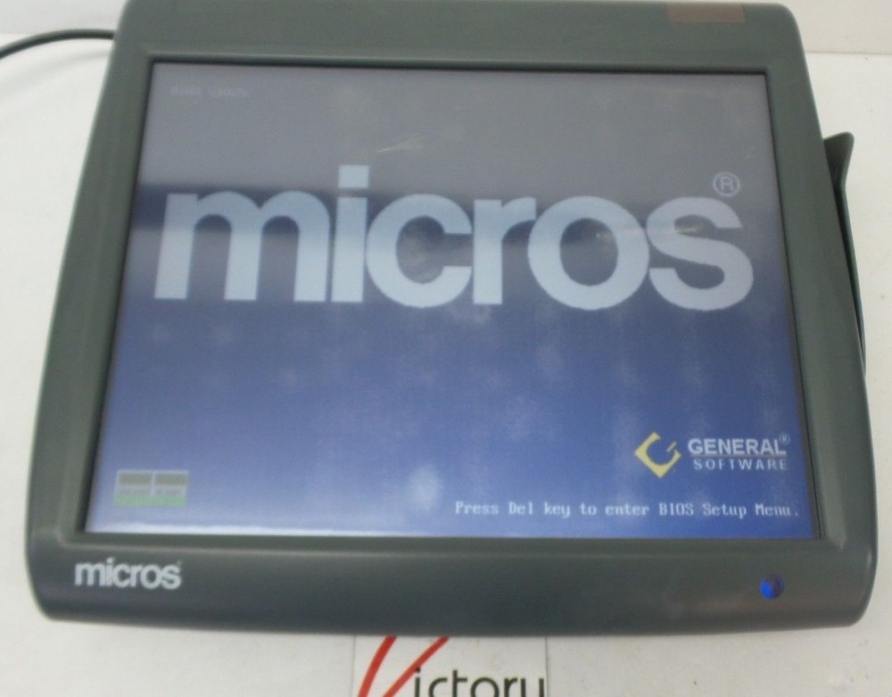 Used Micros Workstation 5 System Unit(400814-001)Touch Screen-W/Windows   *V-10*