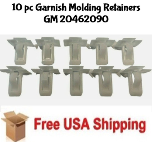1982-1992 Firebird Trans Am Interior Headliner Pillar Molding Trim Garnish Clips