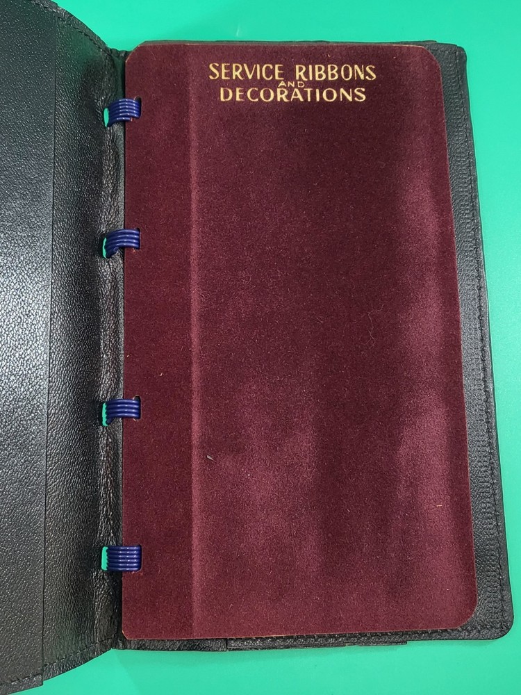 WWII Discharge Wallet and Memoirs Record Folder - Unused