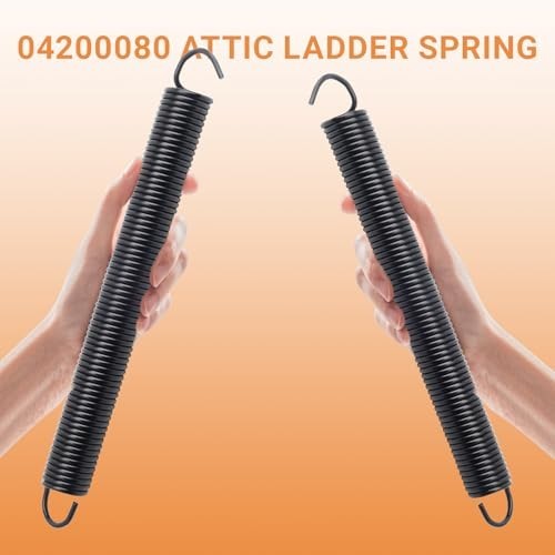 Attic Ladder Spring Replacement Kit - Pull Down Stair Springs 11.5" - 2 Pack