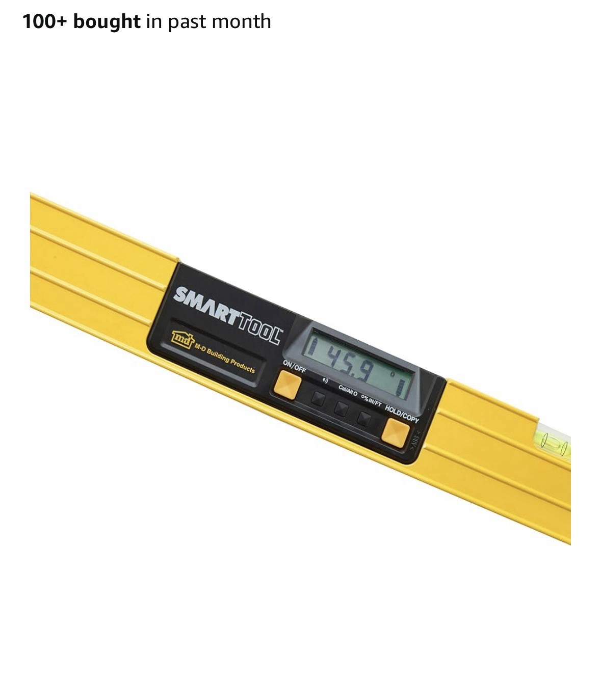 M-D Building Products 92288 SMARTTOOL® 24 Inch Digital Level: Precision Measu...