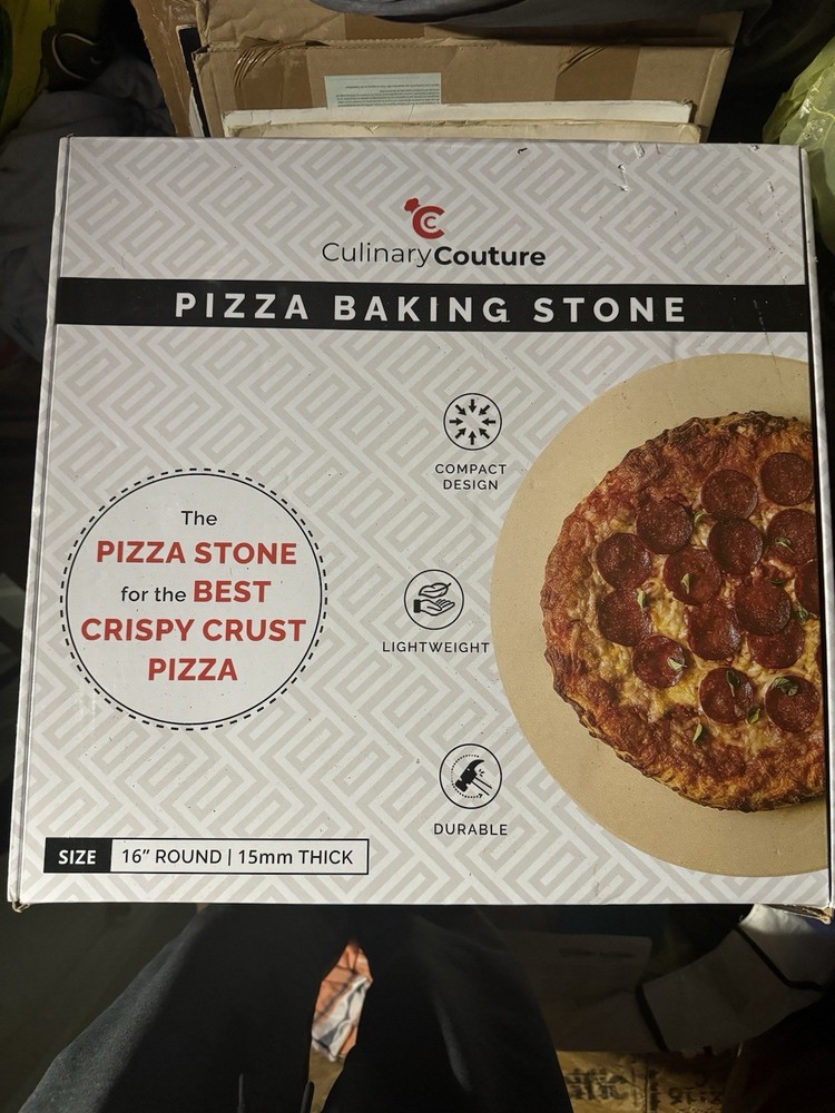 Culinary Couture 16" Round Pizza Stone