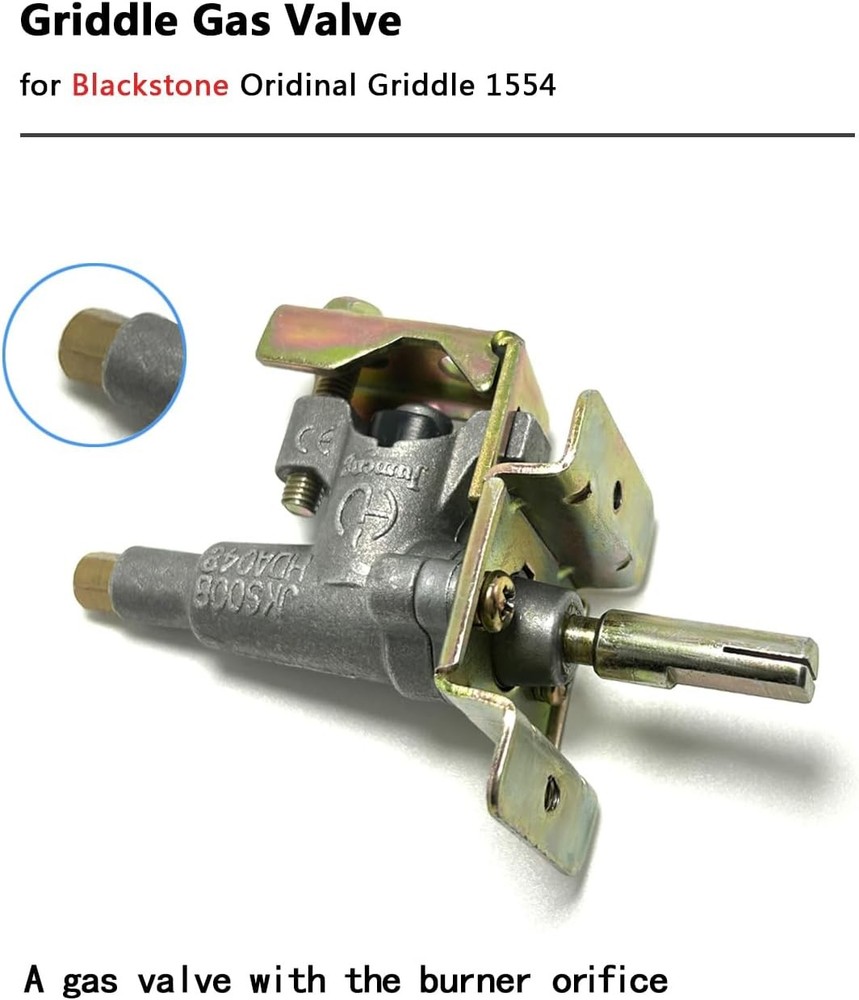 Gas Griddle Burner Valve Replacement