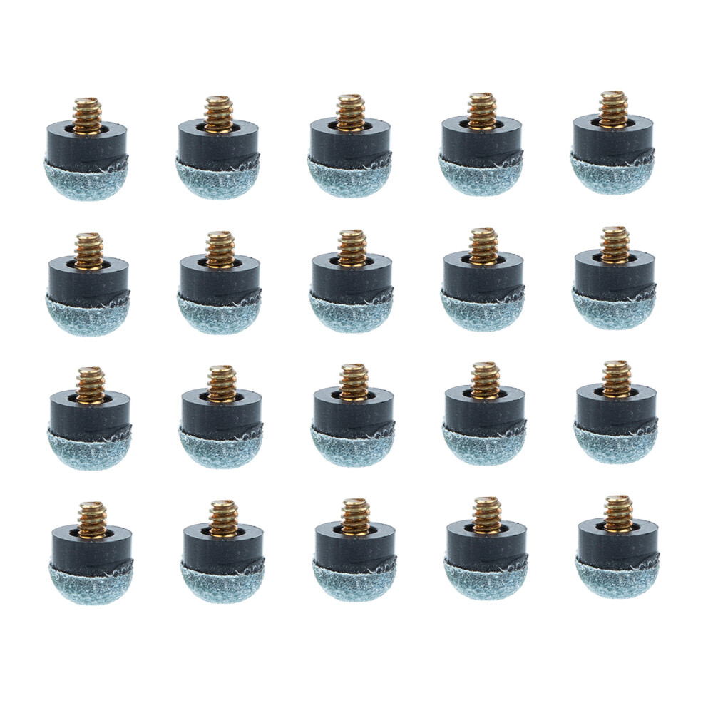 20 Pcs Table Pool Cue Tip Replacement Billiard Necessity