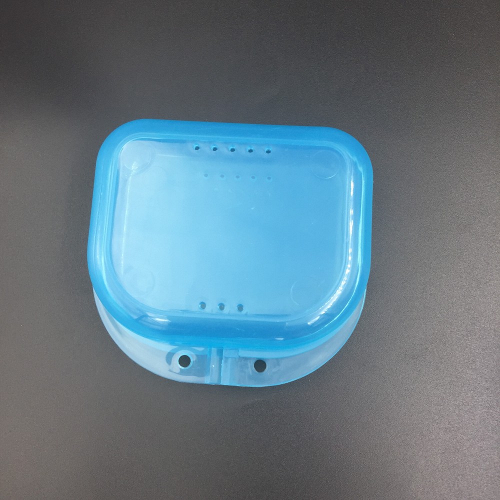 5pcs Dental Retainer Denture Storage Case Box Mouthguard Container Assorted