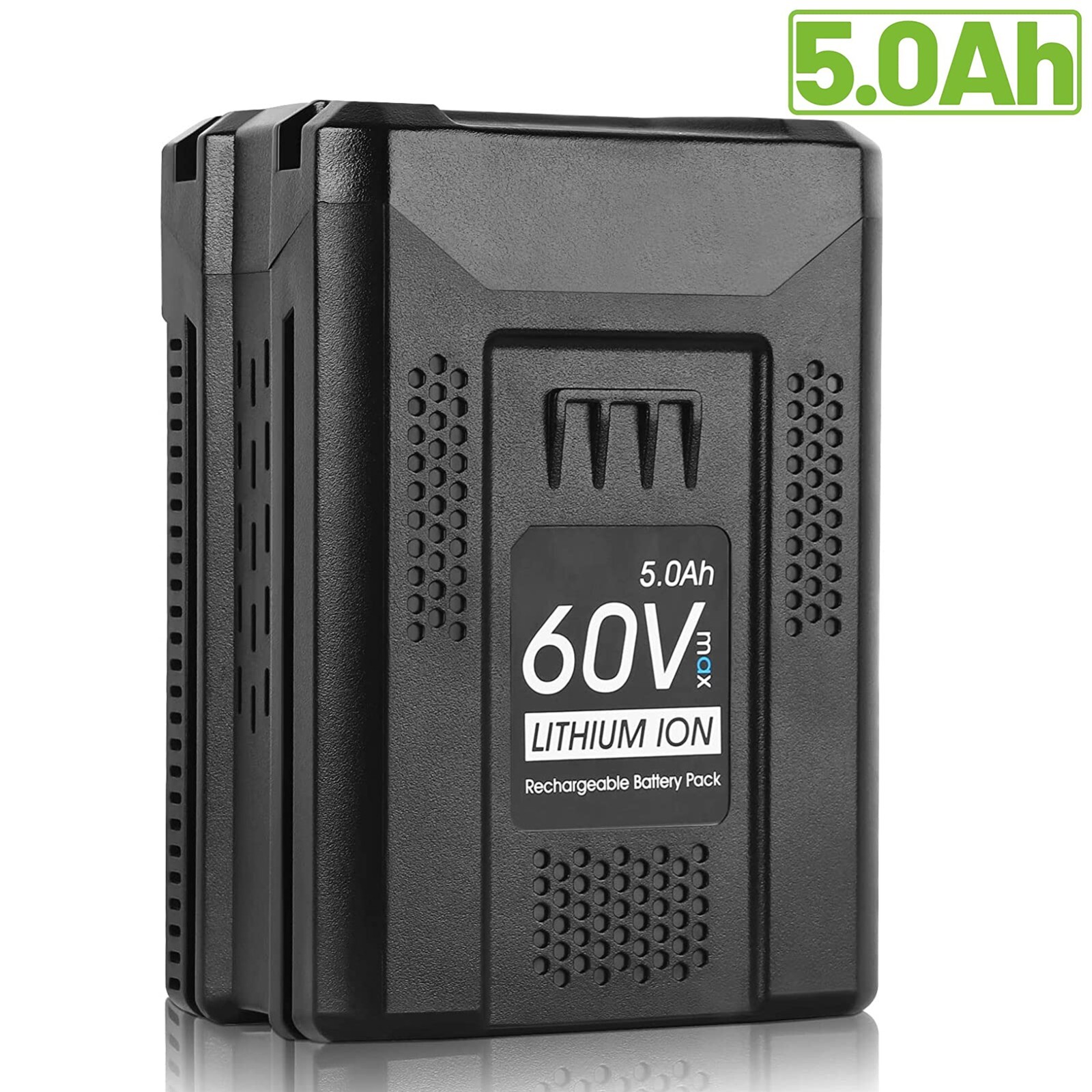 2 PACK 5.0Ah Lithium-Ion Battery For Greenworks 60V MAX LB60A00 LB60A02 LB60A03