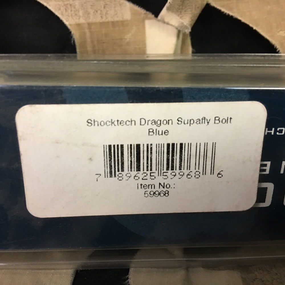 NEW Shocktech Dragun Upgrade Bolt - White/Blue