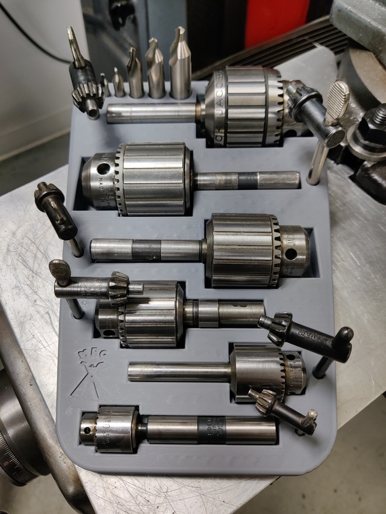 Jacobs Chuck Tray - Milling