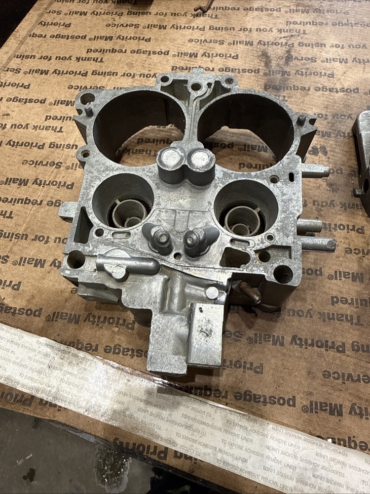 Rochester quadrajet carburetor empty shell 17059294-1491