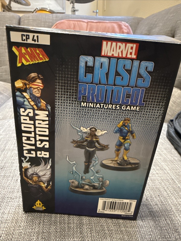 Marvel Crisis Protocol Cyclops & Storm CP41 New In Box, unassembled