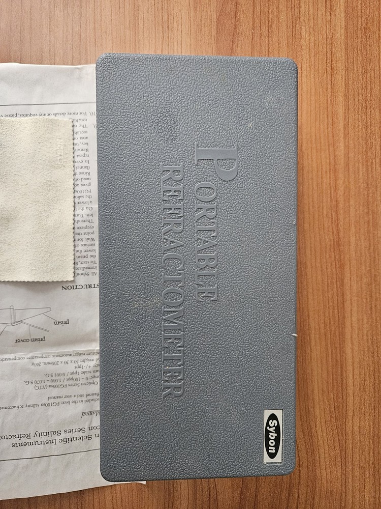 Sybon Portable Refractometer Reef Tank, Salinity Testing, Science, Water