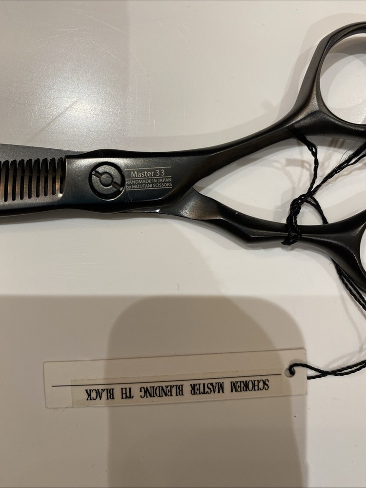 MIZUTANI SCHOREM MASTER Blending TH 33 Black Scissors