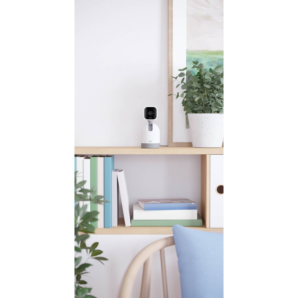 Blink Mini Pan-Tilt Alexa-Enabled Indoor Rotating Plug-In Smart Security Camera