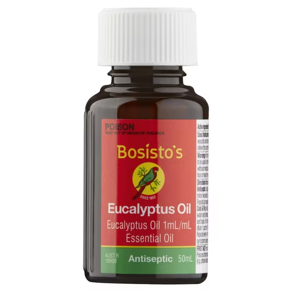 Bosisto's Eucalyptus Essential Oil 50mL